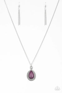 Rancho Rustler - Purple Necklace - Paparazzi