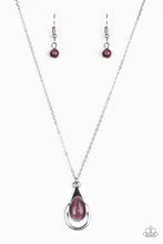 Load image into Gallery viewer, Just Drop It! - Purple Necklace - Paparazzi