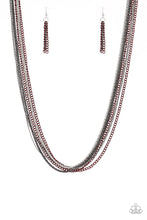 Load image into Gallery viewer, Colorful Calamity - Red Necklace - Paparazzi