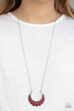 Load image into Gallery viewer, Count To ZEN - Red Necklace - Paparazzi