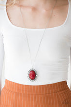 Load image into Gallery viewer, Vintage Vanity - Red Necklace - Paparazzi