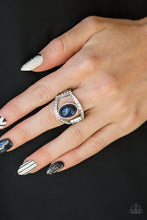 Load image into Gallery viewer, Radiating Riches - Blue Ring - Paparazzi