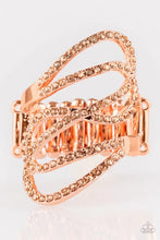 Load image into Gallery viewer, Chasing Starlight - Copper Ring - Paparazzi