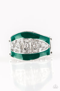 Trending Treasure - Green Ring - Paparazzi