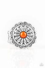 Load image into Gallery viewer, Daringly Daisy - Orange Ring - Paparazzi