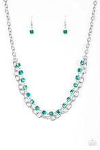 Load image into Gallery viewer, Block Party Princess - Green Necklace - Paparazzi