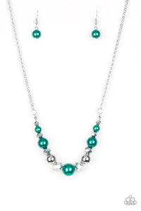 The Big-Leaguer - Green Necklace - Paparazzi