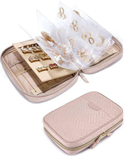 Load image into Gallery viewer, Portable Jewelry Bag Jewelry Travel Storage Box