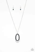 Load image into Gallery viewer, Money Mood - Blue Necklace - Paparazzi