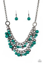 Load image into Gallery viewer, Watch Me Now - Green Necklace - Paparazzi