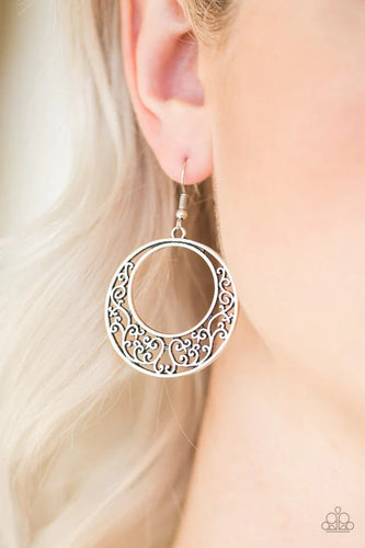 Newport Nautical - Silver Earrings - Paparazzi