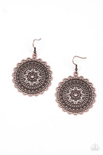 Load image into Gallery viewer, Be SOL Bold - Copper Earrings - Paparazzi