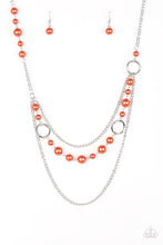 Load image into Gallery viewer, Party Dress Princess - Orange Necklace - Paparazzi