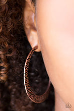 Load image into Gallery viewer, BEAST Friends Forever - Copper Earrings - Paparazzi