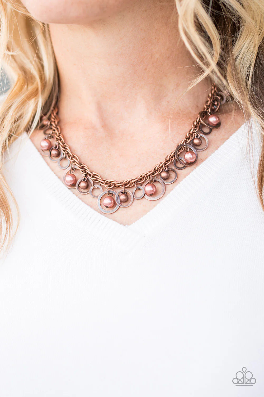 Shipwreck Style - Copper Necklace - Paparazzi