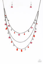 Load image into Gallery viewer, Pebble Beach Beauty - Red Necklace - Paparazzi