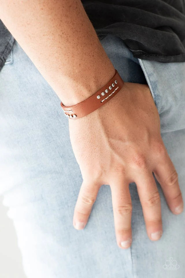 Always An Adventure - Brown Bracelet - Paparazzi