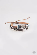 Load image into Gallery viewer, Adventurous Heart - Brown Bracelet - Paparazzi