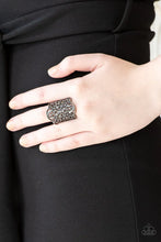 Load image into Gallery viewer, The Way You Make Me FRILL- Black Ring - Paparazzi