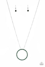 Load image into Gallery viewer, Center Of Attention - Green Necklace - Paparazzi