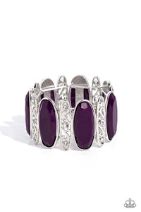 Saturated Sparkle - Purple Bracelet - Paparazzi