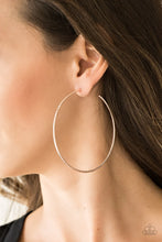 Load image into Gallery viewer, Hooked On Hoops - Rose Gold Earrings - Paparazzi