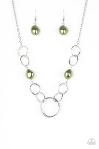 Lead Role - Green Necklace - Paparazzi