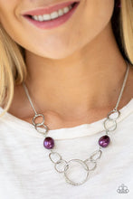 Load image into Gallery viewer, Lead Role - Purple Necklace - Paparazzi