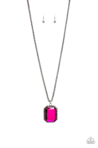 Let Your HEIR Down - Pink Necklace - Paparazzi