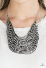 Load image into Gallery viewer, Catwalk Queen - Black Gunmetal Necklace - Paparazzi