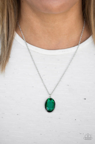 Definitely Duchess - Green Necklace - Paparazzi