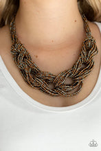 Load image into Gallery viewer, City Catwalk - Copper Necklace - Paparazzi