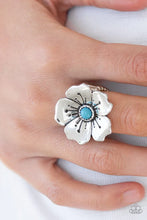 Load image into Gallery viewer, Boho Blossom - Blue Ring - Paparazzi