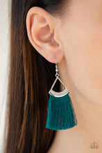 Load image into Gallery viewer, Tassel Tuesdays - Blue Earrings - Paparazzi