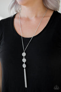 Triple Shimmer - White Necklace - Paparazzi