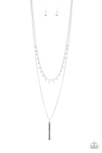 Load image into Gallery viewer, Keep Your Eye On The Pendulum - Silver Necklace - Paparazzi