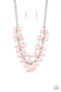 BALLROOM Service - Pink Necklace - Paparazzi