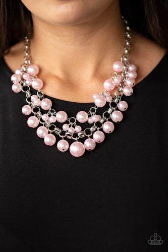 BALLROOM Service - Pink Necklace - Paparazzi