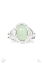 Load image into Gallery viewer, Mystically Malibu - Green Ring - Paparazzi