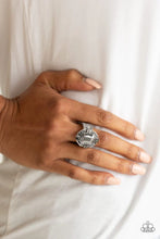 Load image into Gallery viewer, Outta My Way! - Silver Ring - Paparazzi