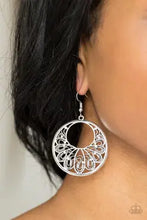 Load image into Gallery viewer, Fancy That - White Earrings - Paparazzi