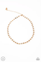 Load image into Gallery viewer, Summer Spotlight - Gold Choker Necklace - Paparazzi