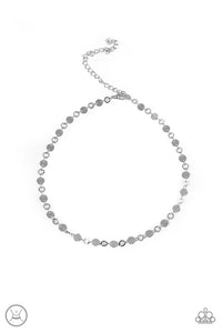 Inner SPOTLIGHT - Silver Choker Necklace - Paparazzi