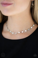 Load image into Gallery viewer, Inner SPOTLIGHT - Silver Choker Necklace - Paparazzi