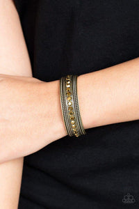 Empress Etiquette - Brass Bracelet - Paparazzi