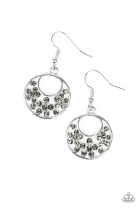 Sugary Shine - Silver Earrings - Paparazzi