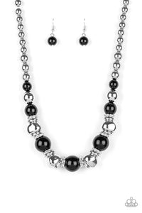 Hollywood HAUTE Spot - Black Necklace - Paparazzi