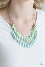 Load image into Gallery viewer, Beaded Boardwalk - Blue Necklace - Paparazzi