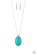 Load image into Gallery viewer, Stone Stampede - Blue Necklace - Paparazzi