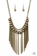 Load image into Gallery viewer, Powerhouse Prowl - Brass Necklace - Paparazzi